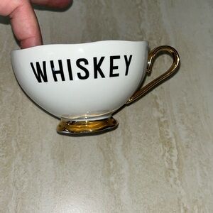 Indigo Whiskey Tea Cup